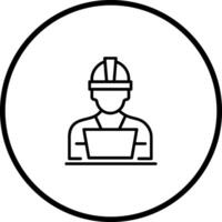 Industry Worker II Vector Icon