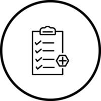 Medical Clipboard Vector Icon