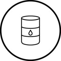 Oil Barrel Vector Icon