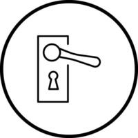 Door Handle Vector Icon