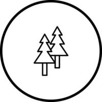 Pine Tree Vector Icon