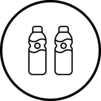 Water Bottle Vector Icon