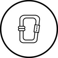 Carabiner Vector Icon