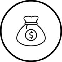 Money Bag Vector Icon