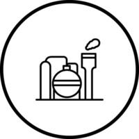 icono de vector de refinería