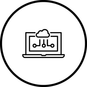 informática vector icono