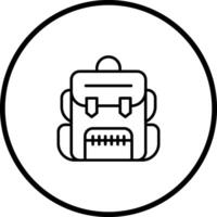 Backpack Vector Icon