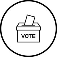 Ballot Vector Icon