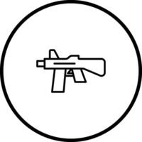 icono de vector de pistola