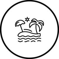 Beach Vector Icon