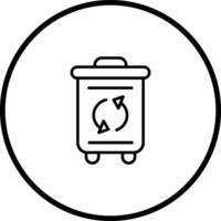 Recycle Bin Vector Icon