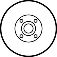 Flange Vector Icon