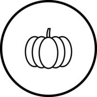 icono de vector de calabaza