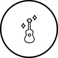 icono de vector de guitarra