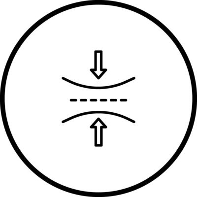 Elasticity Vector Icon