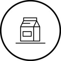 Milk Bottle Vector Icon