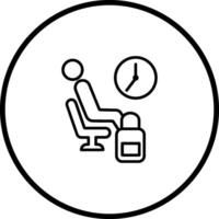 Waiting Vector Icon