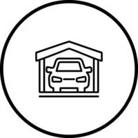 Garage Vector Icon