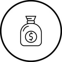 Sack of Money Vector Icon