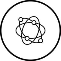 Atomic Structure Vector Icon