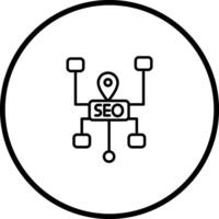 SEO Structure Vector Icon