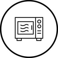 Microwave Vector Icon