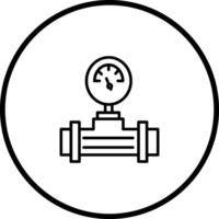 Pressure Gauge Vector Icon