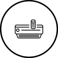 Mobile Air Conditioner Vector Icon