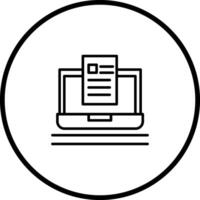 Blog Vector Icon