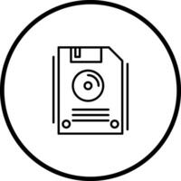 icono de vector de disquete