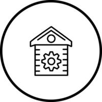 House Setting Vector Icon