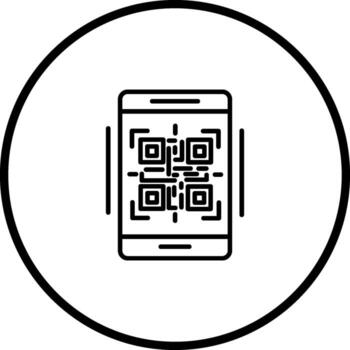 QR Code Vector Icon