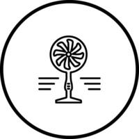 icono de vector de ventilador