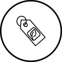 Eco Tag Vector Icon