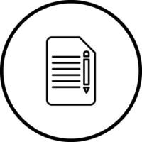 Edit Document Vector Icon
