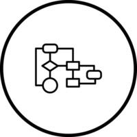 Flowchart Vector Icon