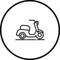 Scooter Vector Icon