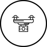 Drone Camera Vector Icon