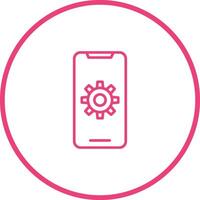 Mobile App Developing Vector Icon