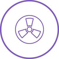 Radiation Vector Icon