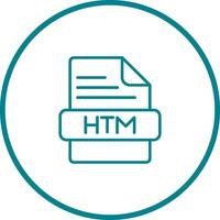 icono de vector de html