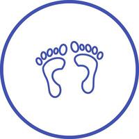 Foot X ray Vector Icon