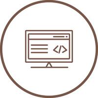 Clean Code Vector Icon