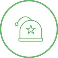 Christmas Cap Vector Icon