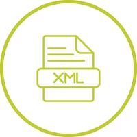 XML Vector Icon