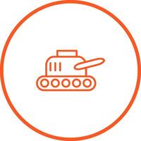 icono de vector de exhibición de tanque