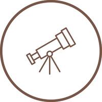 Telescope Vector Icon