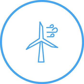 Windmill Vector Icon