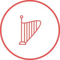 Harp Vector Icon