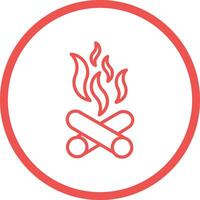 Bonfire Vector Icon